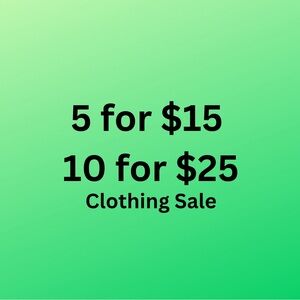 Clothing Sale